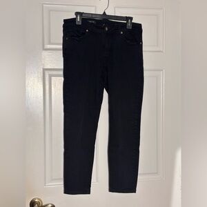 Cashe’ Black Denim Skinny Jeans Size 12